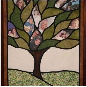 Tree of Life Stained Glass Quilt Pattern