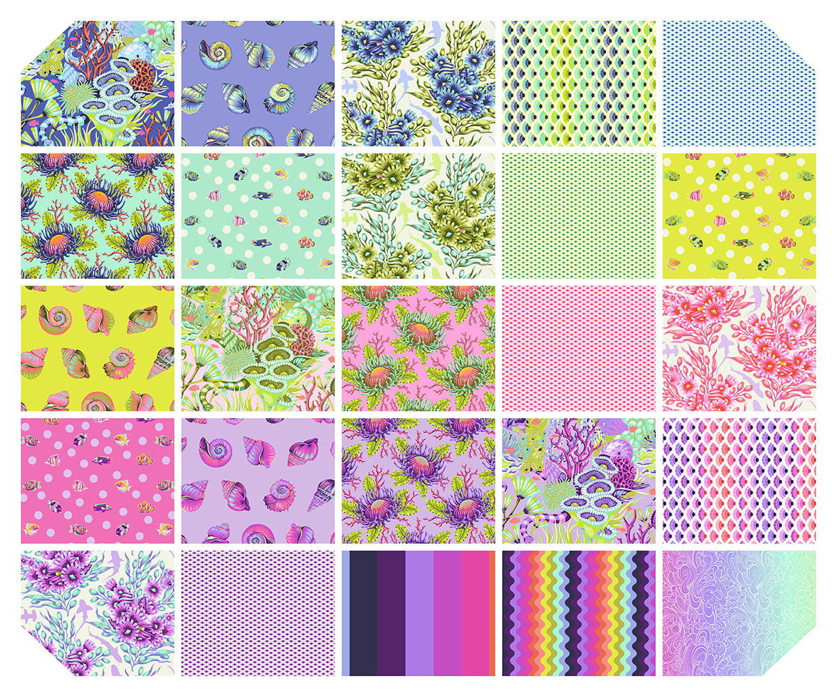 Floral Reef - Fat Quarter Bundle (25 FQs)