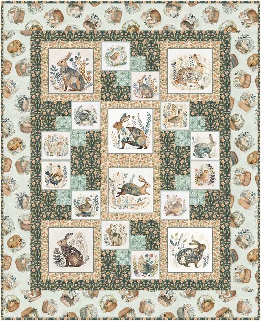 Twist Around by Bound to be Quilting