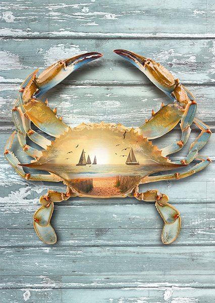 Custom Crab Cakes by Hoffman - Panel Cut - U5029-9