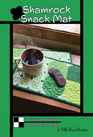 Shamrock Snack Mat by Villa Rosa Designs