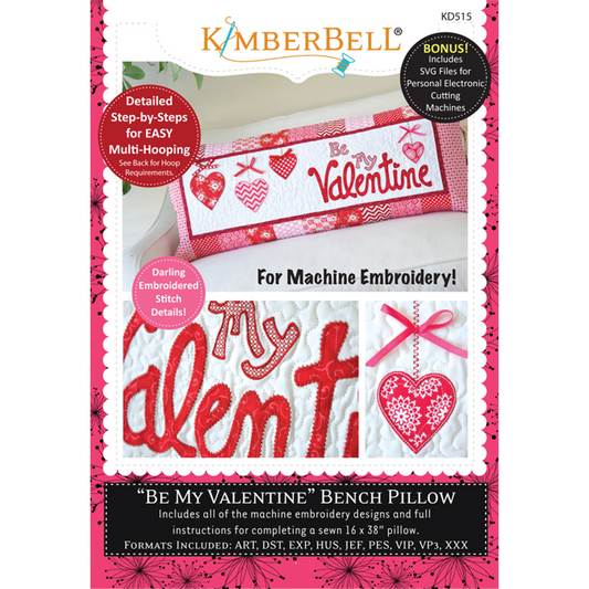 Kimberbell Be My Valentine Embrodery CD