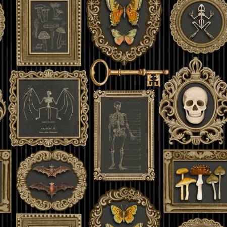 Dark Academia - Gallery Wall Black