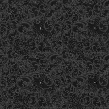 Dark Academia - Scrolls and Webs Charcoal