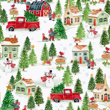Snowy Greetings - Scenic Multi