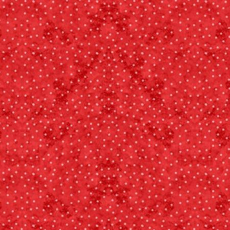 Snowy Greetings - Dots Red