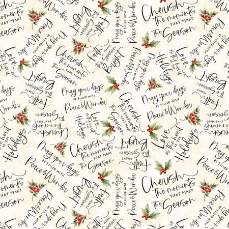 Poinsettia Radiance - Word Toss Cream