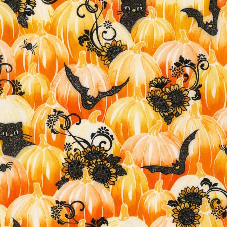 Pumpkins Pumpkin w/Glitter