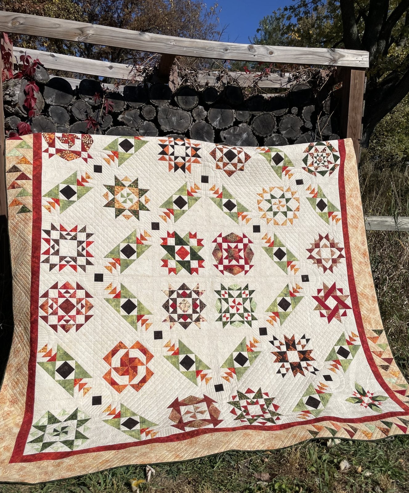 Cornucopia BOM Fabric Kit in Forest Flora (kit only)