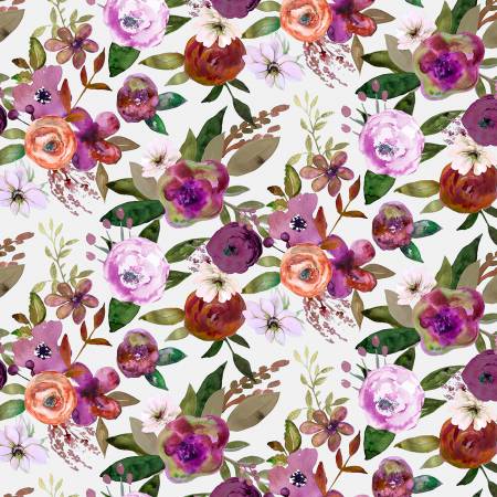 Midnight Dreams - Light Cream Midnight Dreams Digital Garden