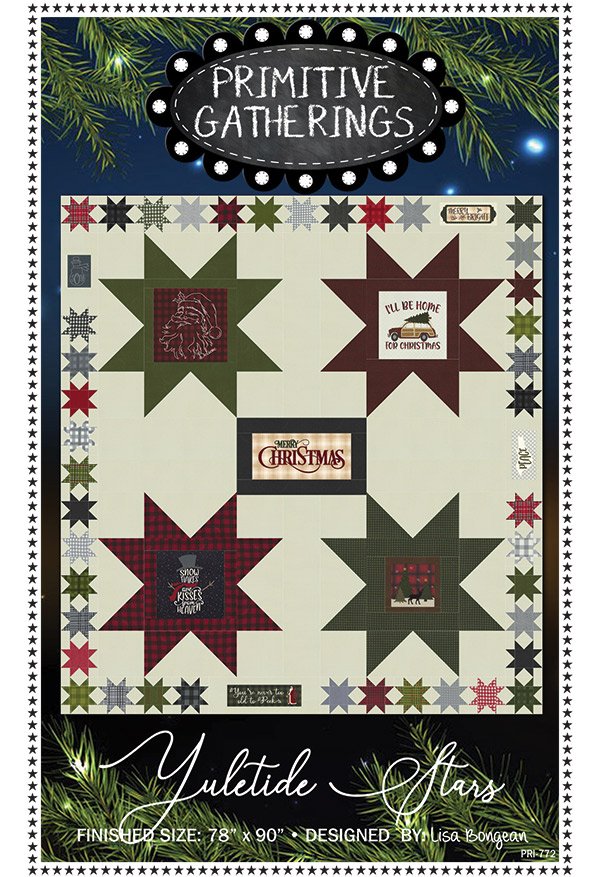 Yuletide Stars Quilt Kit