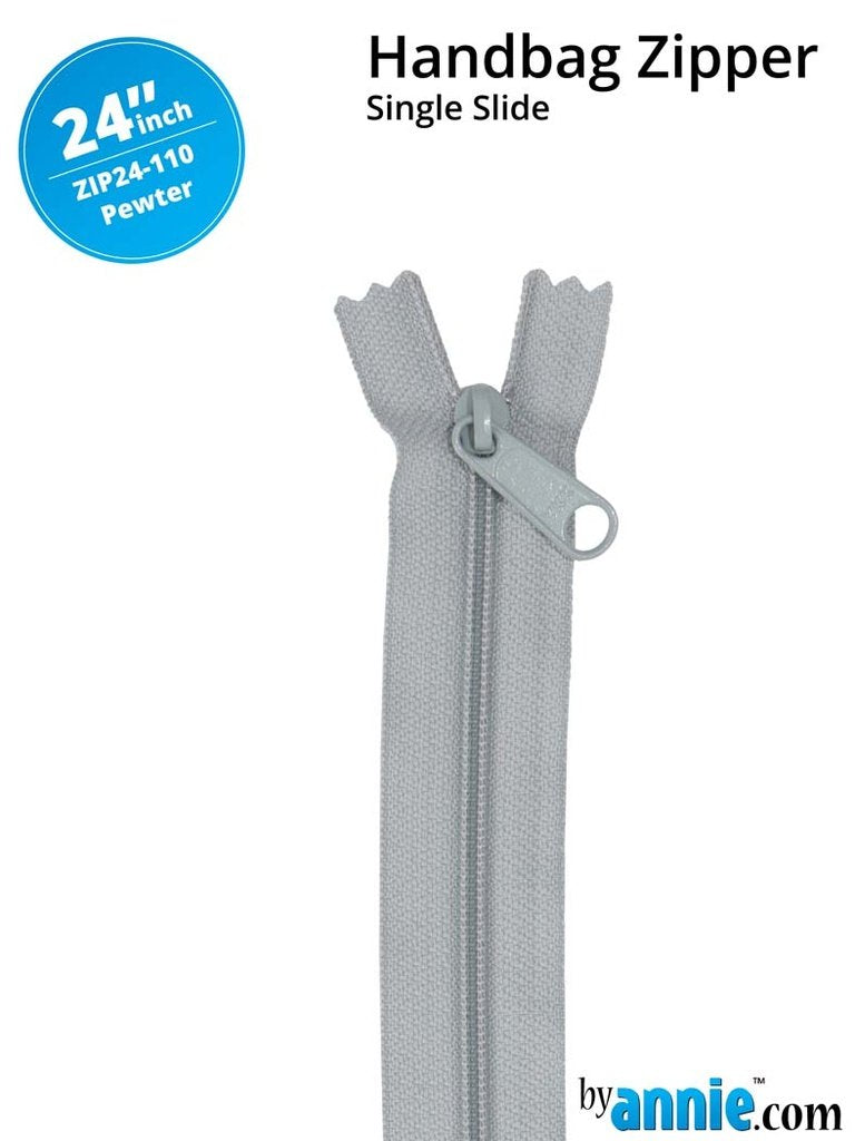 24 Inch Single Slide Handbag Zipper byAnnie