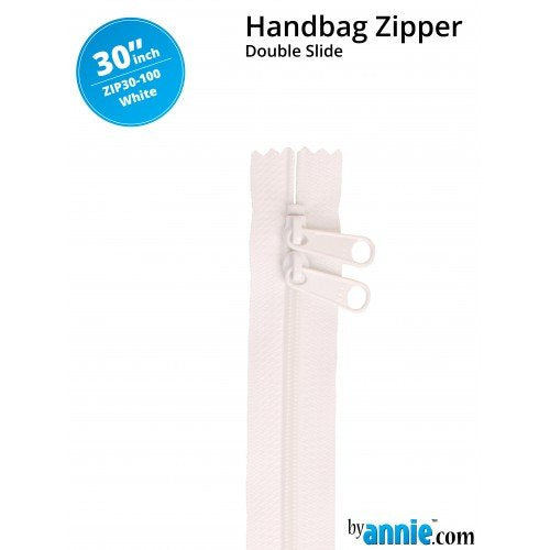 30 Inch Double Slide Handbag Zipper byAnnie