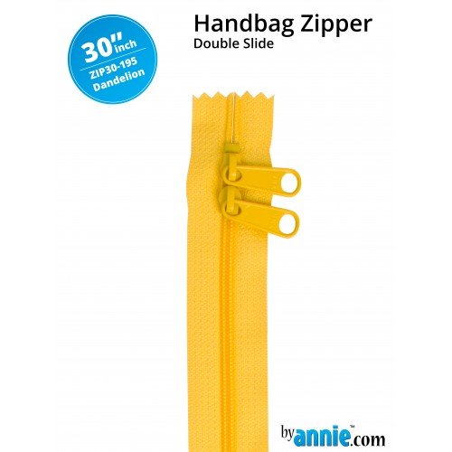 30 Inch Double Slide Handbag Zipper byAnnie