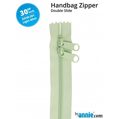 30 Inch Double Slide Handbag Zipper byAnnie