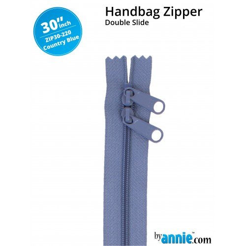 30 Inch Double Slide Handbag Zipper byAnnie