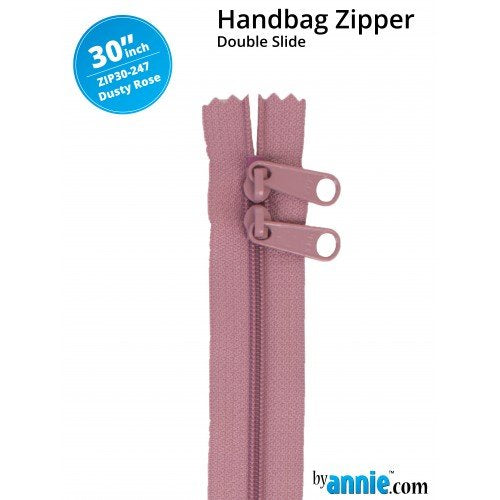 30 Inch Double Slide Handbag Zipper byAnnie