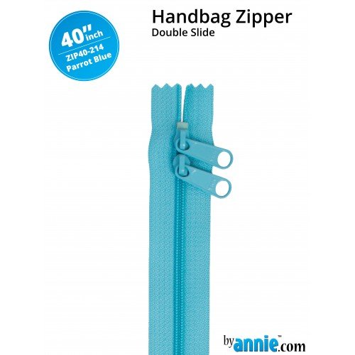 40 Inch Double Slide Handbag Zipper byAnnie