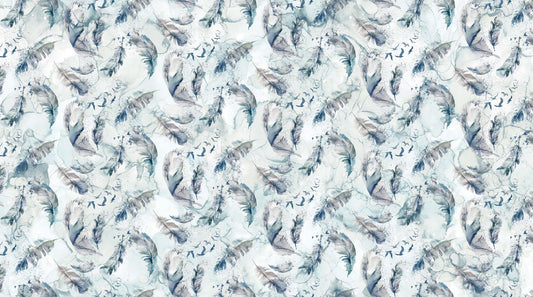 Soar - Moody Blues Lt Feathers DP24584-41