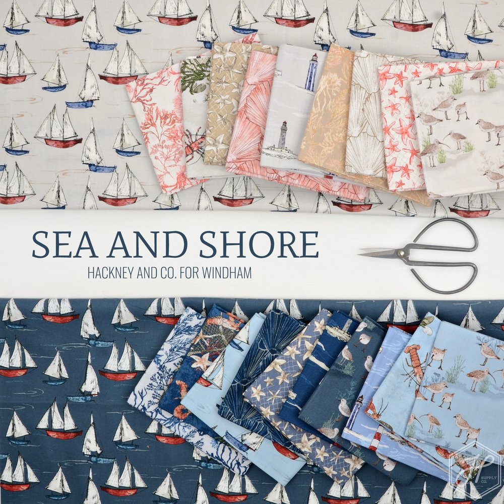 Sea and Shore Fat Quarter Bundle