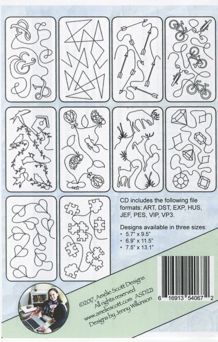 Edge to Edge Quilting Expansion Pack 08
