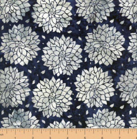 Medium Flower Storm Island Batik SH119-590