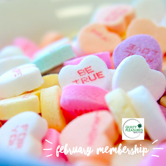 Quilty Pleasures Renew February Membership Fee