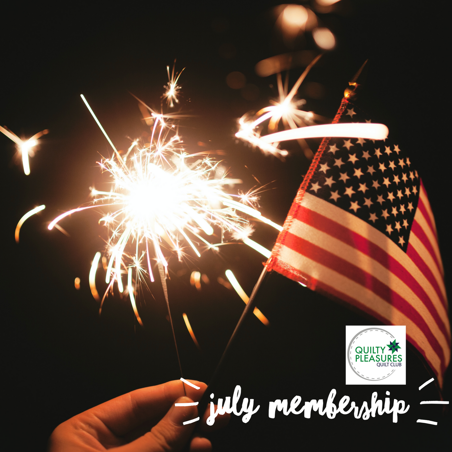 Quilty Pleasures Renew July Membership Fee