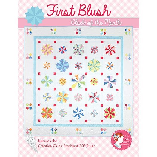 First Blush BOM Book & 30 degree Ruler Bundle
