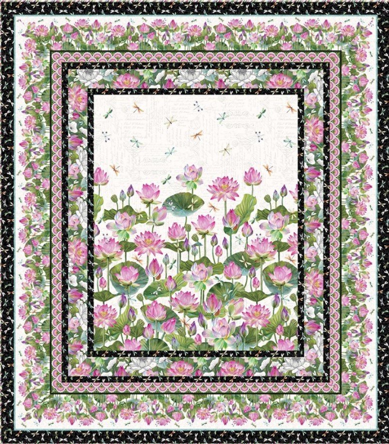 Lily Pond Lap Quilt PTN3042 HHQ7479