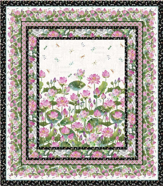 Lily Pond Lap Quilt PTN3042 HHQ7479