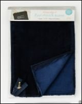 Kimberbell Pouch Lg Velveteen Navy