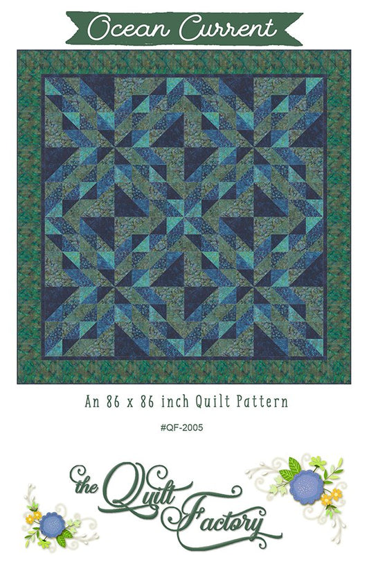 Ocean Current  by The Quilt Factory