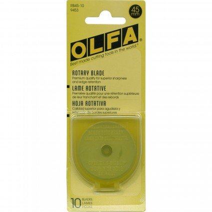 45mm OLFA Rotary Blade 10 pk