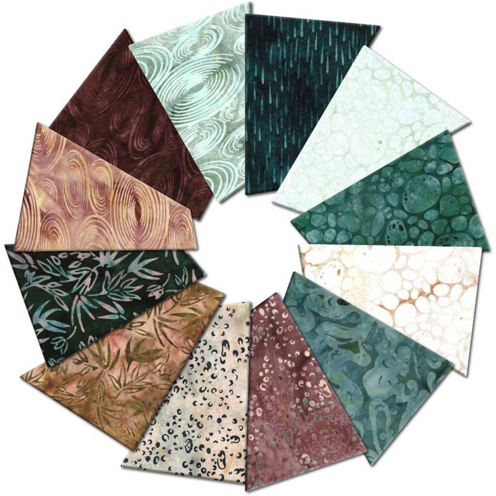 Journeys BOM Quilt Kit in Tranquility by Studio 180 w/pattern