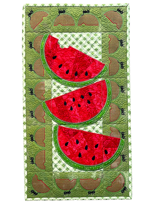 Hoop Sisters Watermelon Wall Hanging