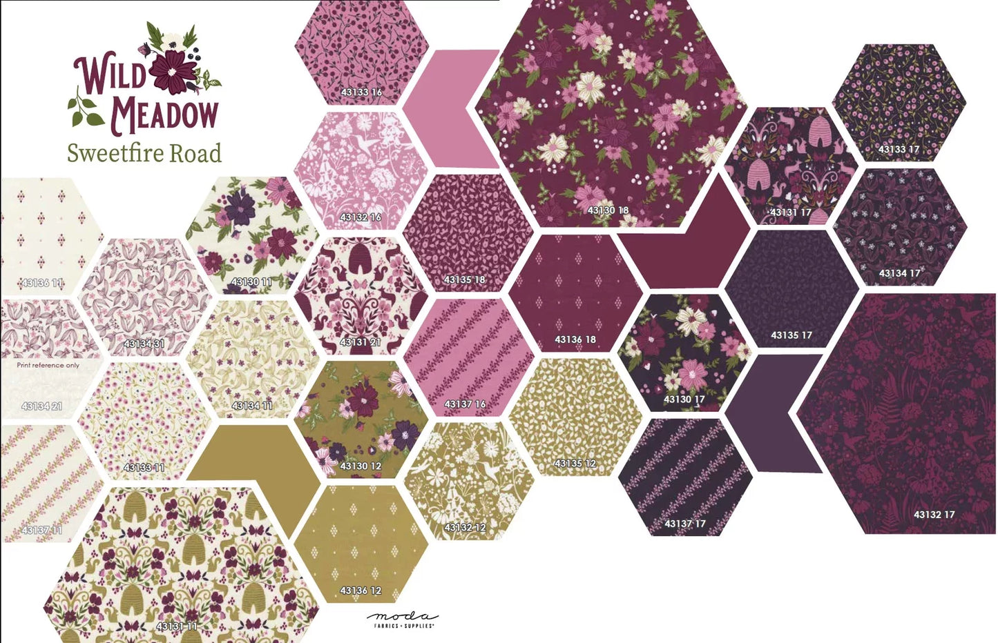 Wild Meadow FQ Bundle AB 26 skus