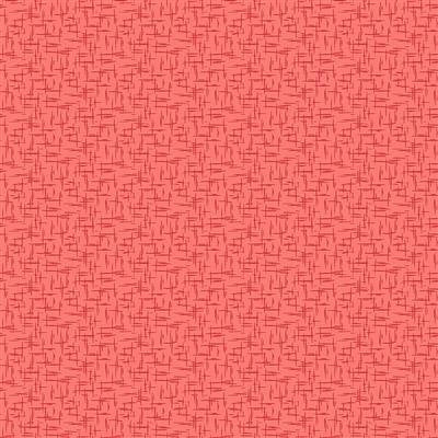 Mylah's Garden Digital Crosshatch Y3951-39 Coral